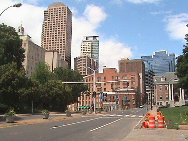 Downtown of Hartford CT