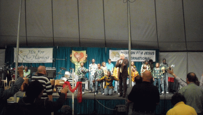 Bishop Preusser & African Choir